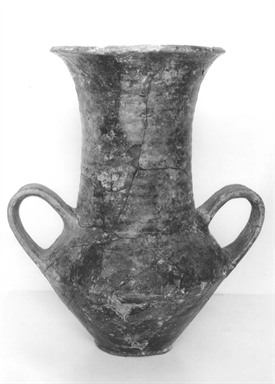 Anfora con alto collo cilindrico